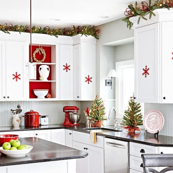 Лучшие идеи по украшению кухни и других комнат дома к Новому году